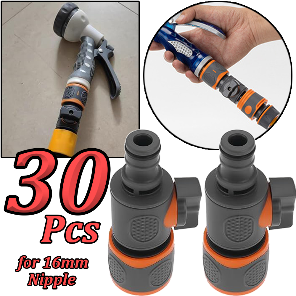 Smart Garden Hose Valve - 1-30Pcs Garden Hose Quick Connector 16