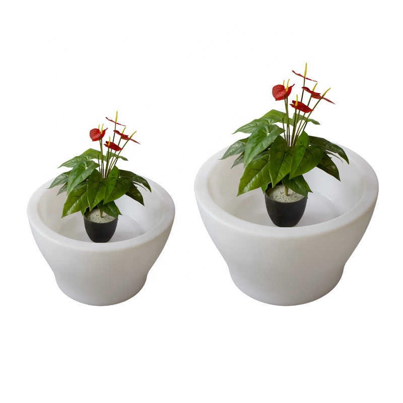Smart Garden Weed - กระถางปลูกต้นไม้พลาสติกดีไซน์หรูทันสมัย กระถางปลูกดอกไม้อัจฉริยะ สำหรับบ้าน สำหรับงานปาร์ตี้ สำหรับงานแต่งงาน