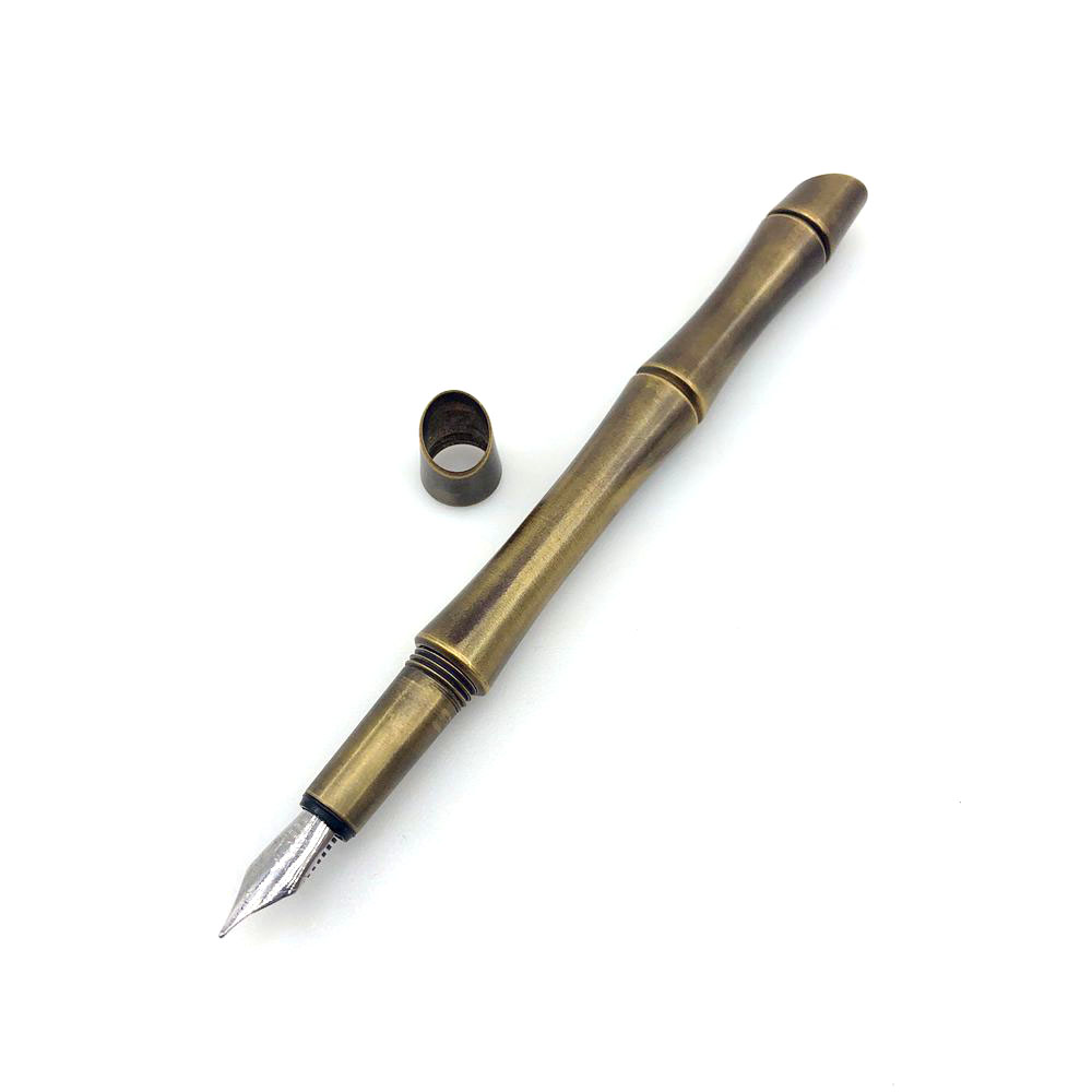 Garden Journal Planner - ทองเหลือง Fountain ปากกากลางแจ้งการเขียนเครื่องมือ EDC Defense กระเป๋าคุณภาพสูงส่วนบุคคลเครื่องเขียนสมุดบันทึกปากกาพ็อกเก็ต