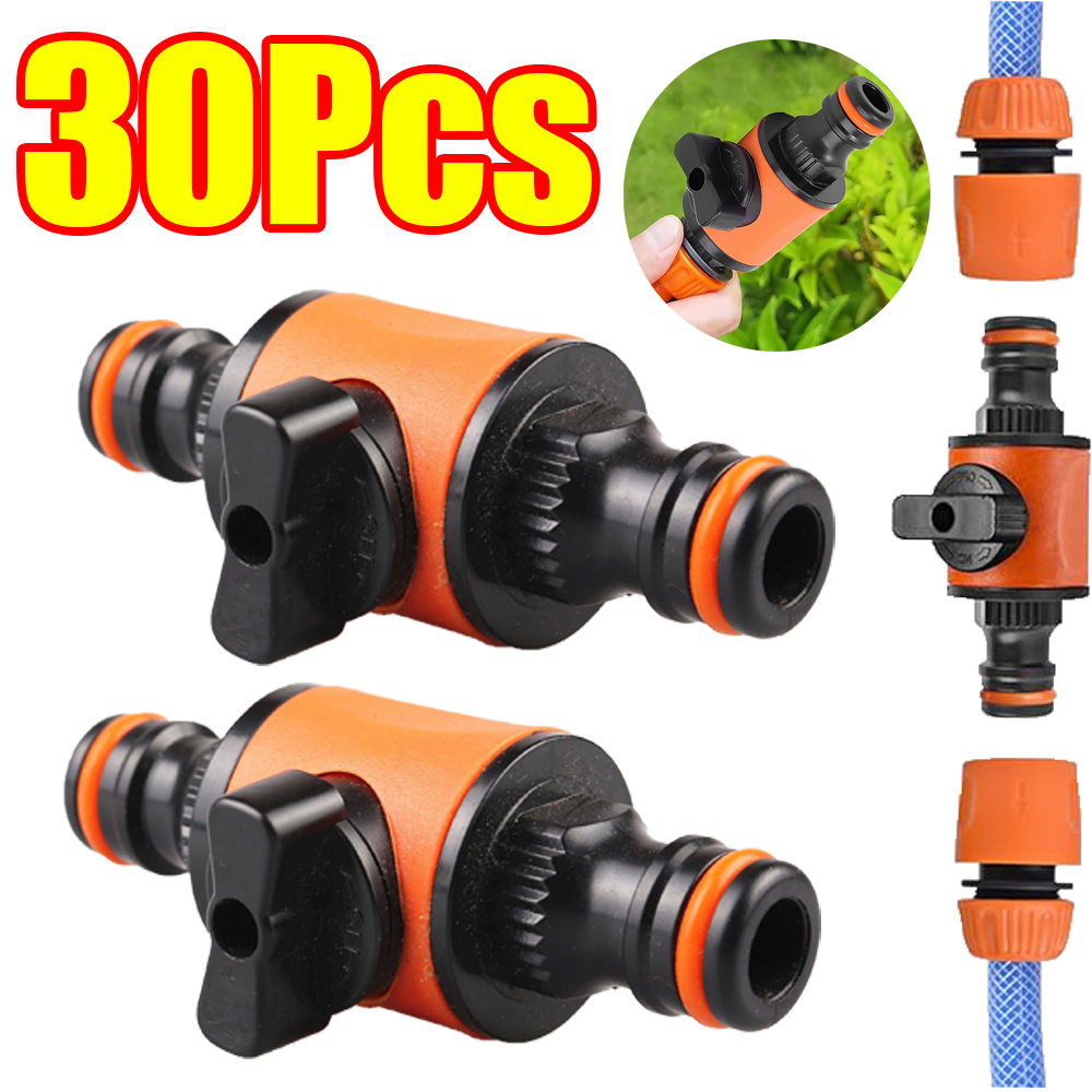 Smart Garden Hose Valve - วาล์วปิดเปิดสายยางรดน้ำ 1-30 ชิ้น ข้อต่อวาล์วปิดเปิด ข้อต่อท่อวาล์วปิดเปิด ระบบสเปรย์รดน้ำต้นไม้