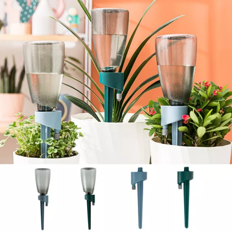 Smart Garden Herb - ปรับพืชรดน้ํา Spikes อัตโนมัติหยดระบบชลประทานสําหรับในร่มกลางแจ้งสวนเหมาะกับขวดสวนเครื่องมือ