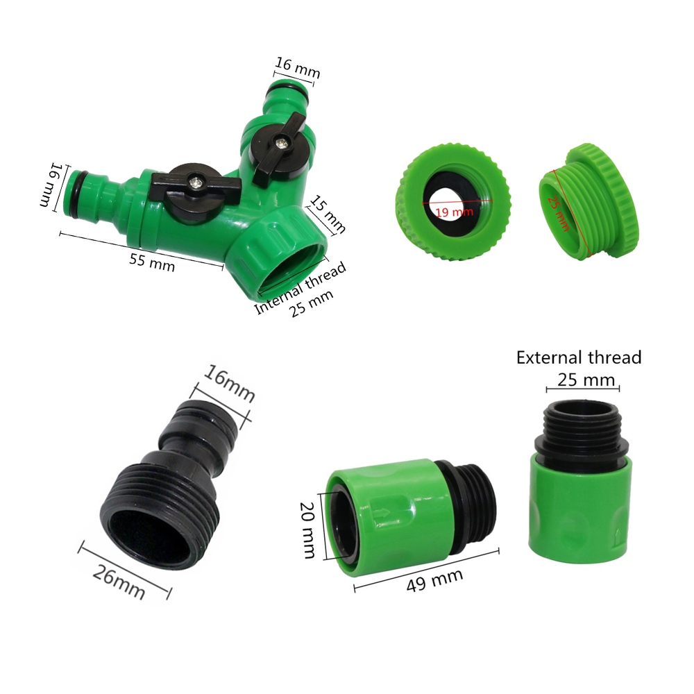 ตัวแยกน้ำสำหรับสวนแบบ 2 ทาง ขน - Smart Garden Hose Valve บทวิจารณ์และราคา