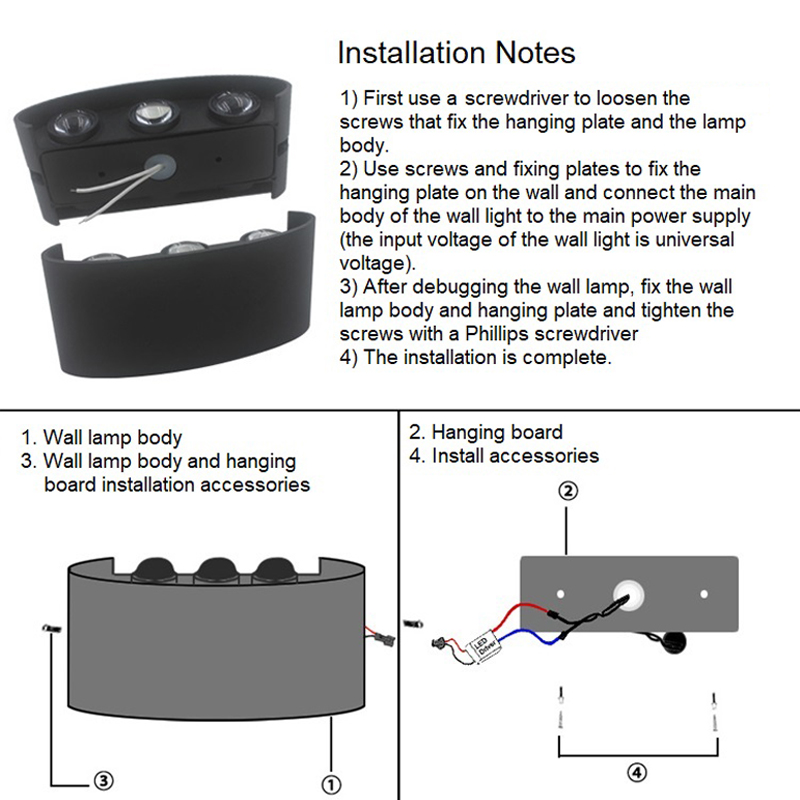 โคมไฟติดผนัง LED ดาวน์ไลท์6W 8 - Smart Garden Rooms บทวิจารณ์และราคา