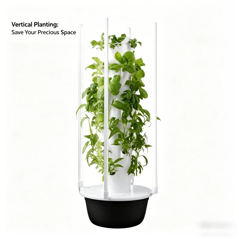 หอปลูกผักไฮโดรโปนิกส์ 5 ชั้น แ - Smart Garden Herb บทวิจารณ์และราคา