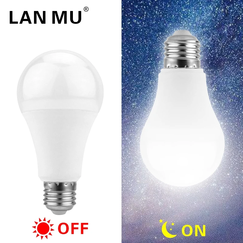 E27 LED หลอดไฟเซ็นเซอร์ Dusk T - Smart Garden Rooms บทวิจารณ์และราคา