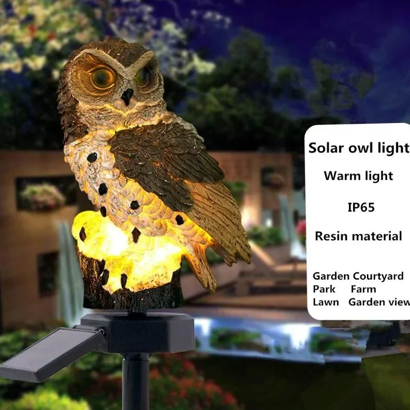 โคมไฟนกฮูกพลังงานแสงอาทิตย์สำห - Smart Garden Light Camera บทวิจารณ์และราคา