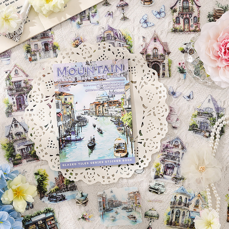 20 แผ่นสวนดอกไม้สติกเกอร์กาว D - Garden Journal Planner บทวิจารณ์และราคา