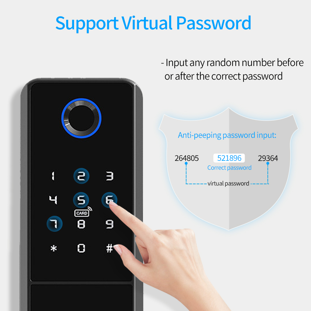 IP65 กันน้ํา TTLock ลายนิ้วมือ - Smart Garden Lock บทวิจารณ์และราคา
