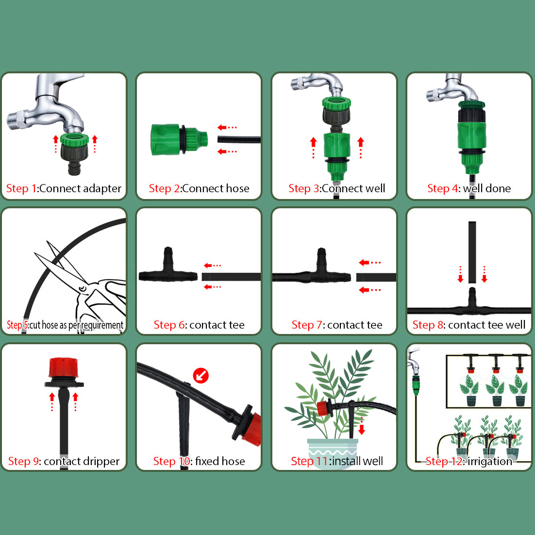 ระบบรดน้ำแบบหยดอัตโนมัติสำหรับ - Smart Garden Herb บทวิจารณ์และราคา