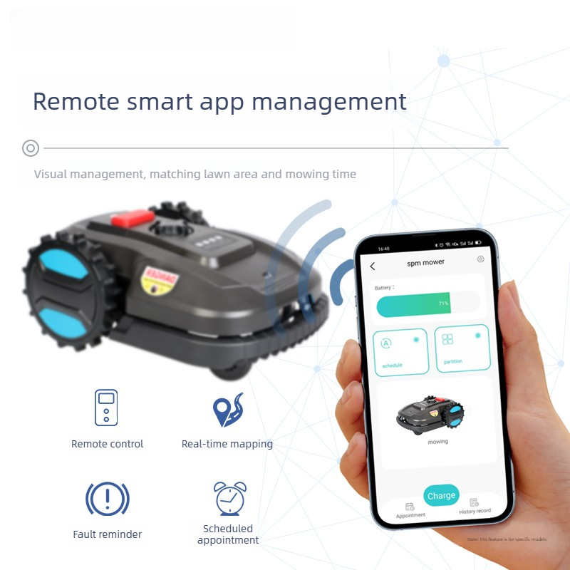 หุ่นยนต์ตัดหญ้าอัตโนมัติอัจฉริ - Smart Garden Weed บทวิจารณ์และราคา