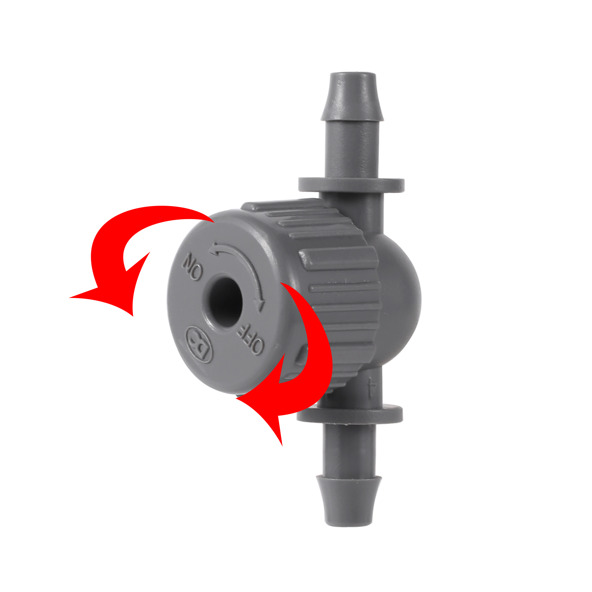 5pcs ปรับวาล์วอินไลน์หนามวาล์ว - Smart Garden Hose Valve บทวิจารณ์และราคา