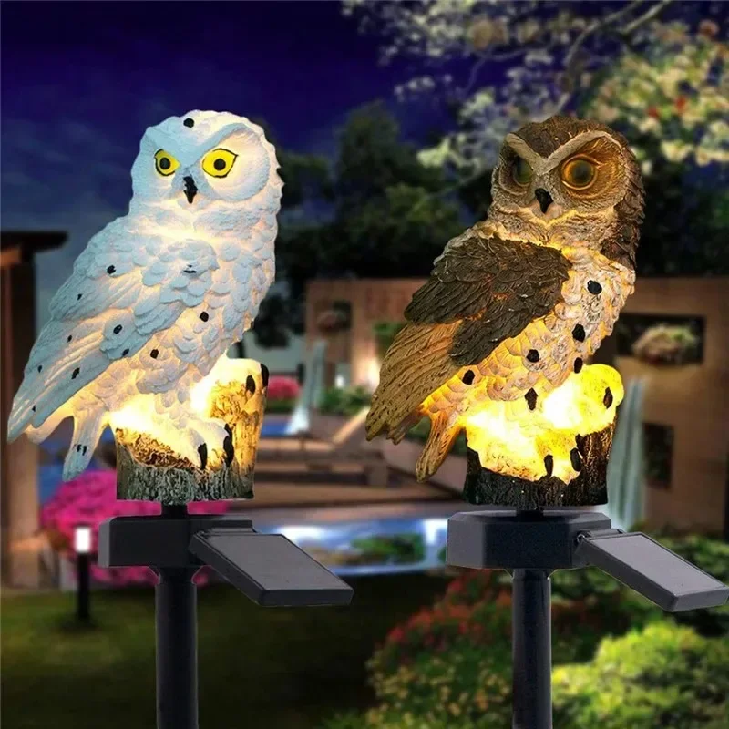 ไฟสวนรูปนกฮูกพลังงานแสงอาทิตย์ - Smart Garden Light Camera บทวิจารณ์และราคา