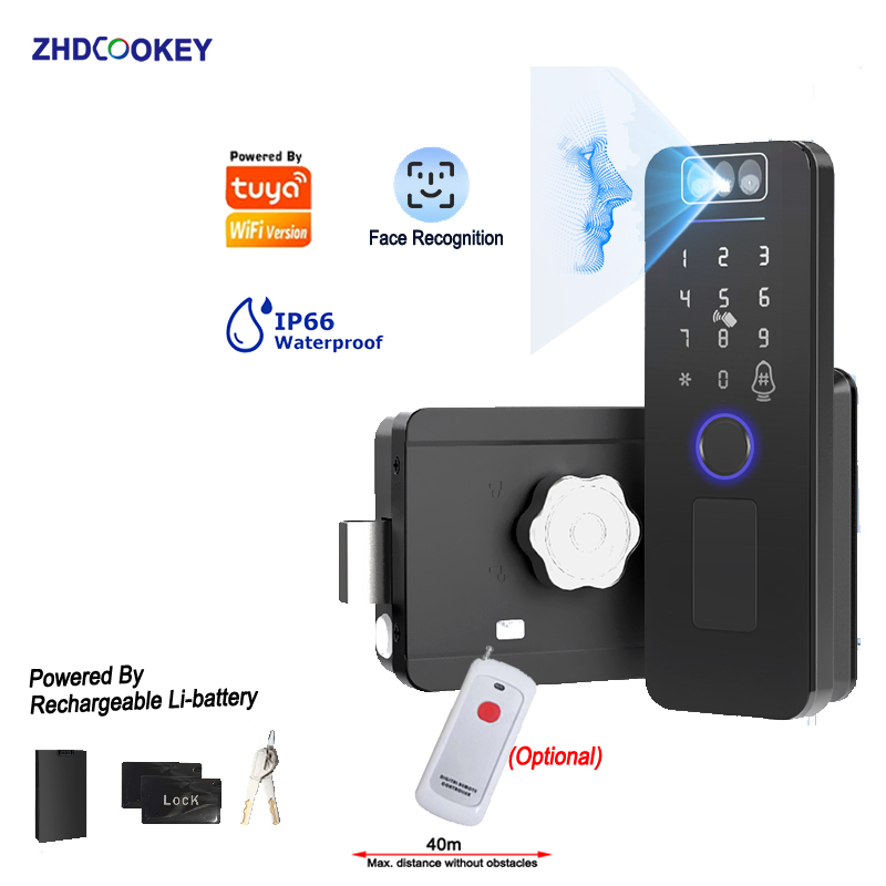 Tuya Wifi SmartLife 3D Face Re - Smart Garden Lock บทวิจารณ์และราคา