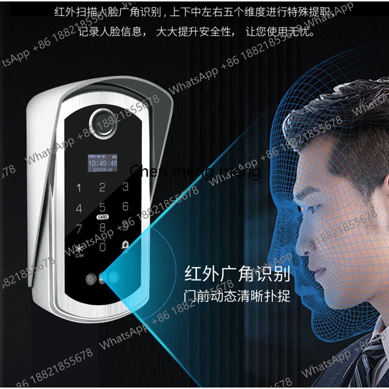 ล็อคประตูแบบสแกนลายนิ้วมือ ล็อ - Smart Garden Lock บทวิจารณ์และราคา