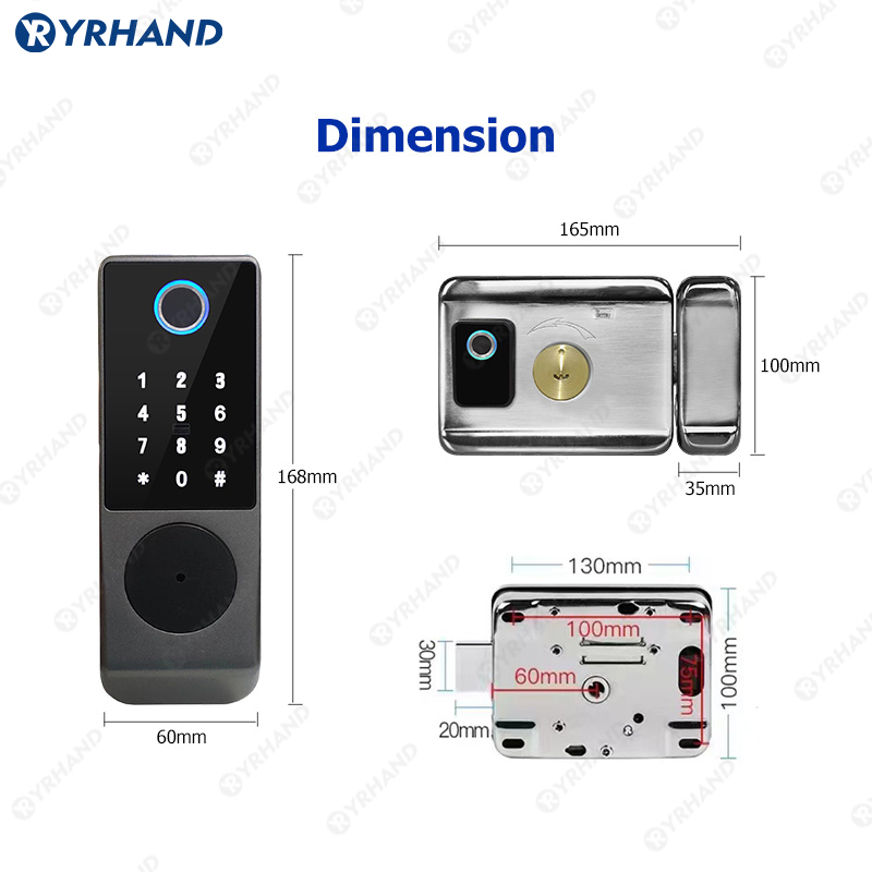 Tuya สมาร์ทล็อคกันน้ำ Wifi คู่ - Smart Garden Lock บทวิจารณ์และราคา