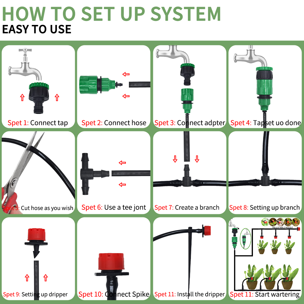 ระบบชลประทานหยดขนาดเล็กแบบพกพา - Smart Garden Herb บทวิจารณ์และราคา
